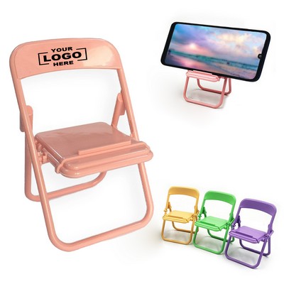 Mini Foldable Chair Phone Stands
