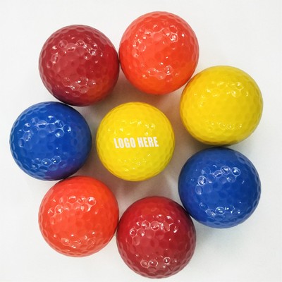Vibrant Golf Spheres