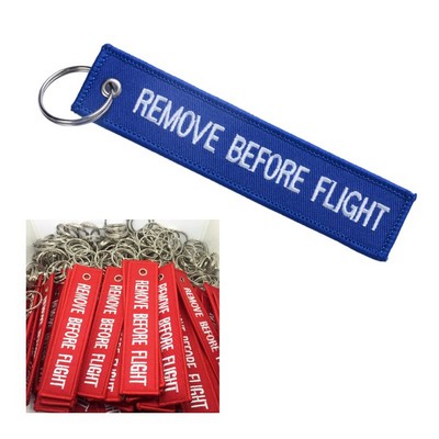 Embroidered Keychain Tag