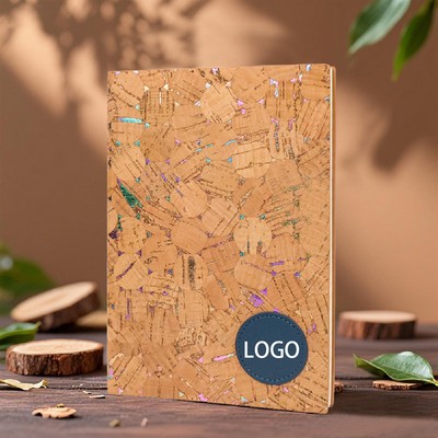 A5 Eco-friendly Notebook With PU Label