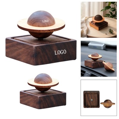 Planet Shape Wooden Essential Oil Diffuser