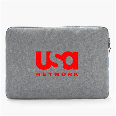 Nylon Laptop Sleeve with One Color Print (15.94" x 11.42" x 0.8")