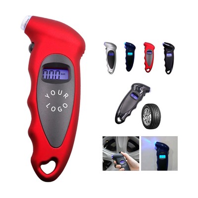 Portable Digital Tire Pressure Gauge With LED Backlight