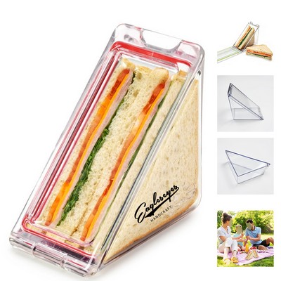 Triangle Sandwich Container with Magnetic Lid