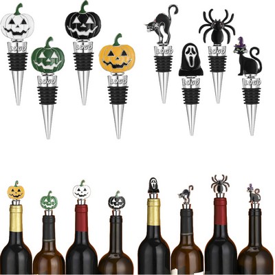 Halloween Zinc Alloy Decorative Wine Stopper W/ Custom Imprint