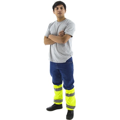 Majestic 75-2391 Hi-Viz Gaiters, Yellow