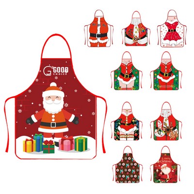 Custom Imprint Christmas Aprons