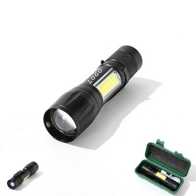 Rechargeable Freeport Focus LED Flashlight