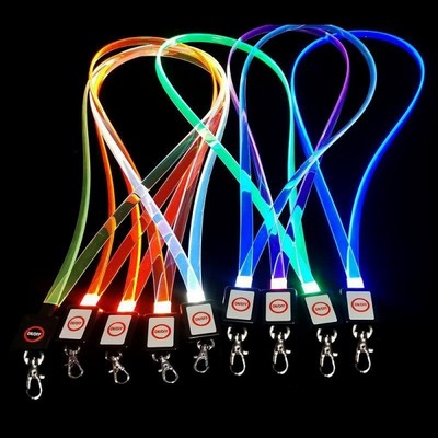 LED Card Holder TPU Lanyard Strap