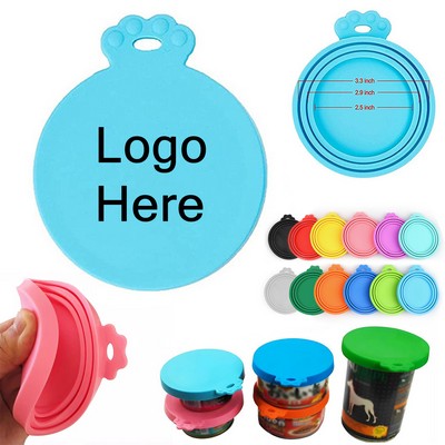 Reusable Silicone Can Lid Cover For Food