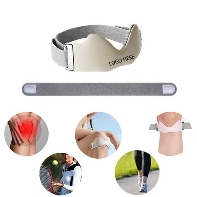 Adjustable Silicone Knee Strap Pain Relief Support for Sports Women