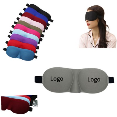 Custom 3D Sleeping Blindfold Eye Mask