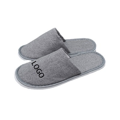 Linen Slippers