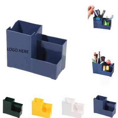 Multifunctional Plastic Pen Holder