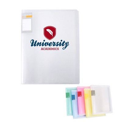 Clear A5 File Document Folder