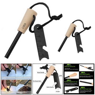 Heavy-Duty Wood Handle Fire Starter