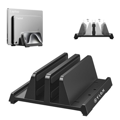 4-In-1 Adjustable Plastic Laptop Storage Stand
