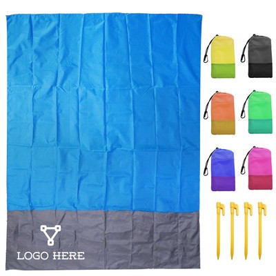 Portable Waterproof Beach Mat Blanket