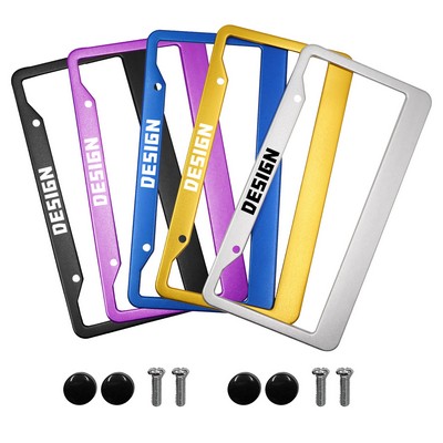 Aluminum License Plate Frame