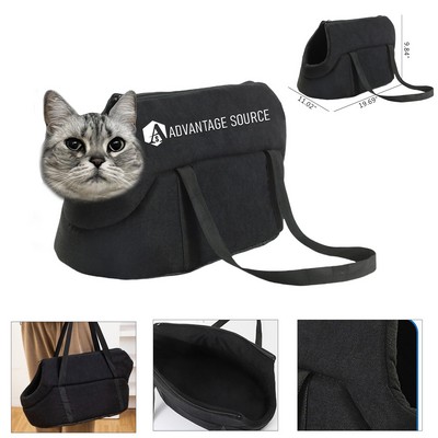 Foldable Pet Carrier with Padded Cushion