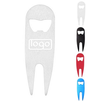2-in-1 Golf Dolf Divt Tool w/ Bottle Opener