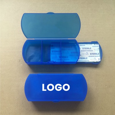 Health Case Bandage Holder Pill Box