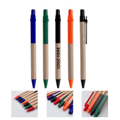 Kraft Paper Ballpoint Pen