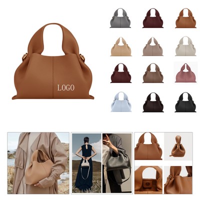 Luxury Leather Cloud Bag