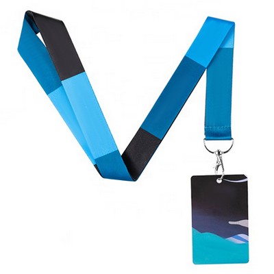 Custom Full Color Printed Cards With Lanyard