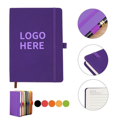 A6 Corporate Strap-bound Journal