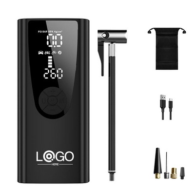 Smart Pump Tire Inflator for Car Motorcycle 6000mAh