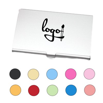 Aluminum Alloy Business Card Box