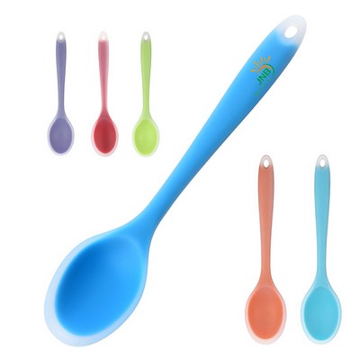 Silicone Non Stick Heat Resistant Cooking Mixing Spoon