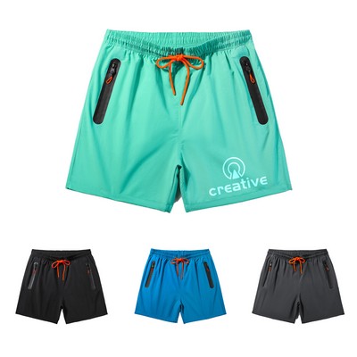 Beach Shorts w/Side Pockets