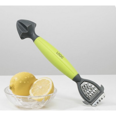 3-In-1 Manual Lemon Juicer with Orange Peeler and Zester