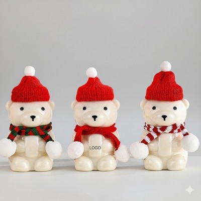 Creative Bear PET Bottle Thickened Disposable Juice and Drink Container