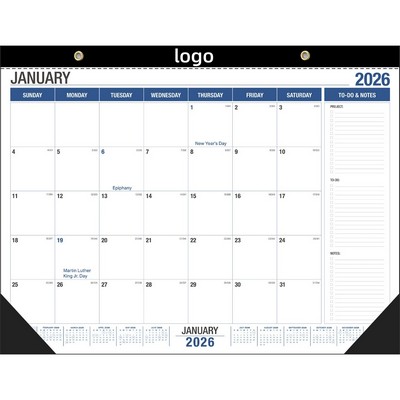 Extra Large 2026–2027 English Wall Calendar with Countdown and Desk Stand