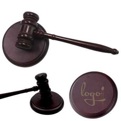 Wooden Judge Gavels