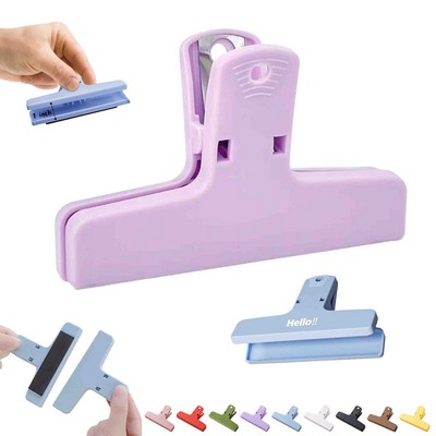 Magnetic Clips for Refrigerator With Air Tight Seal For Food Storage Multicolor