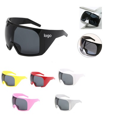 Oversized Wrap Around Sunglasses