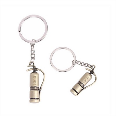 Creative Fire Extinguisher Pendant Keychain
