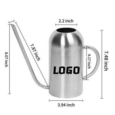 Stainless Steel Long-Spout Flower Watering Pot