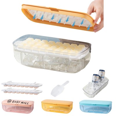 Silicone Square Ice Cube Tray