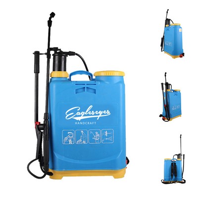 4 Gallon Acid & Alkali Resistant Manual Backpack Sprayer