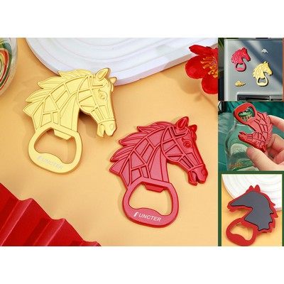 Horse Head Bottle Opener & Fridge Magnet