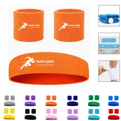 Sports Headband And Wristband