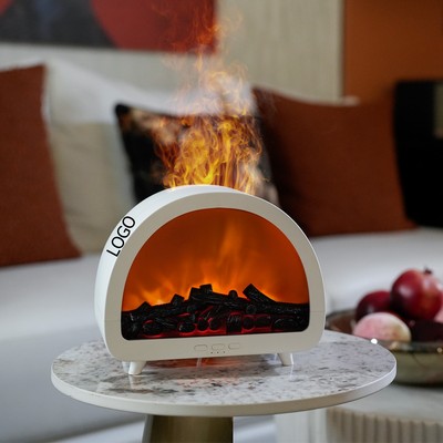 Fireplace Flame Air Diffuser Humidifier 7 Colors