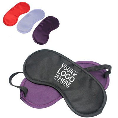 Customizable Silk-Like Sleep Mask-Blackout Breathable For Deeper Sleep