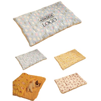 Washable Pet Blanket - Winter Thickened Flannel Lamb Wool