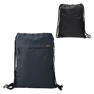 Lakeshore Recycled Nylon Drawstring Bag